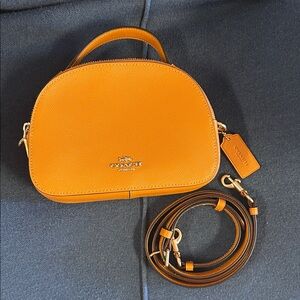 Coach Burnt Orange Crossbody Bag